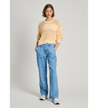 Pepe Jeans Jeans Los St Hw Werker blauw