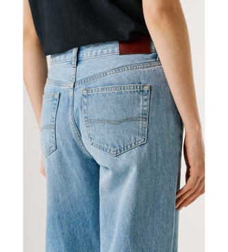 Pepe Jeans Jeansy Loose Hazel w kolorze niebieskim