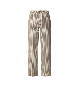 Pepe Jeans Losse St Mw broek bruin