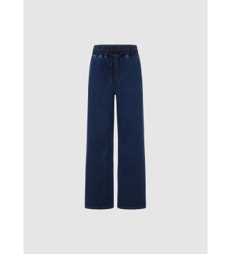 Pepe Jeans Ohlapne hlače St modre barve