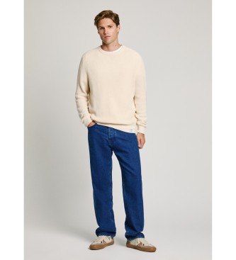 Pepe Jeans Blauwe jeans met losse pasvorm en lage taille