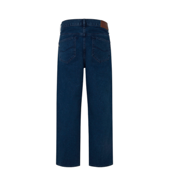 Pepe Jeans Blauwe jeans met losse pasvorm en lage taille