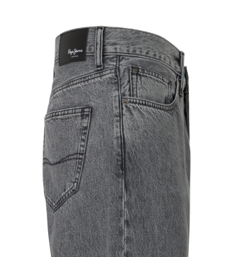 Pepe Jeans Jeans Loose Straight Carbon cinzento