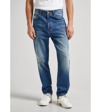 Pepe Jeans Jeans distrutti con conicit allentata blu