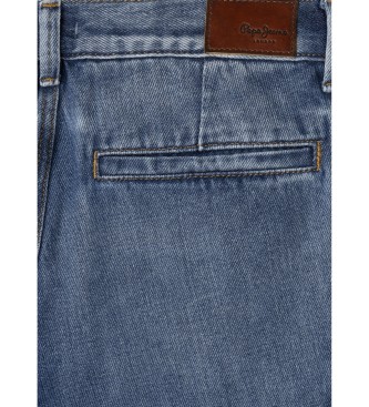 Pepe Jeans Jeans Loose Denim Cargo blauw