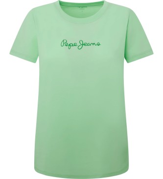Pepe Jeans Camiseta Lorette verde
