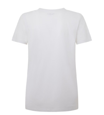 Pepe Jeans Camiseta Lorette blanco