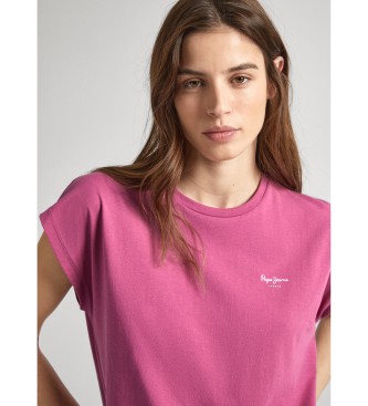 Pepe Jeans T-shirt cor-de-rosa Lory