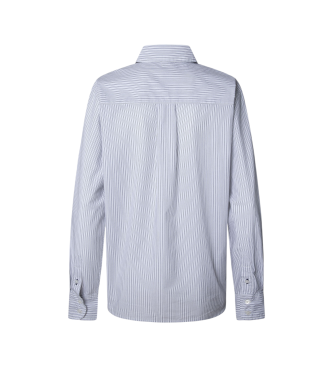 Pepe Jeans Blaues Lou-Hemd