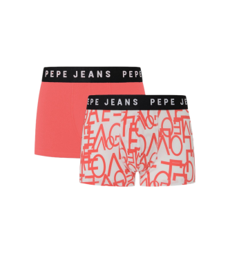 Pepe Jeans Set 2 Boxers Love rood