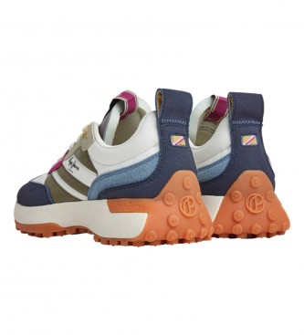 Pepe Jeans Lucky Grand Leder Sneakers wei