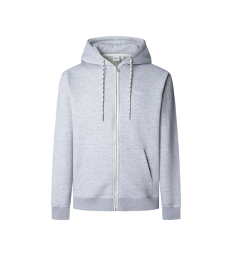 Pepe Jeans Sweatshirt Macbeth Zip gris