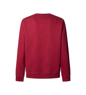 Pepe Jeans Sudadera Macbeth Plain rojo