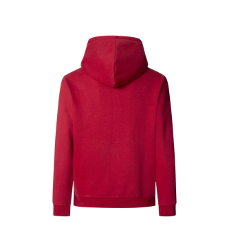 Pepe Jeans Sweatshirt Macbeth Ensfarvet r�d