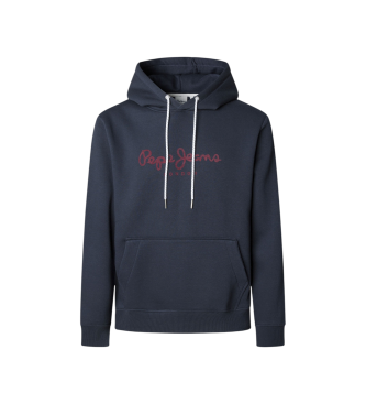 Pepe Jeans Sweatshirt Macbeth Effen Marine