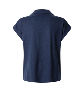 Pepe Jeans Maeve Poloshirt Korte Mouw Marine