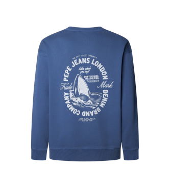 Pepe Jeans Bluza Martin niebieska