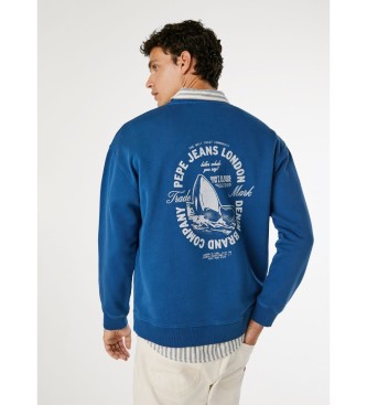 Pepe Jeans Bluza Martin niebieska