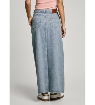 Pepe Jeans Maxirock blau