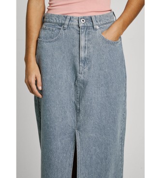 Pepe Jeans Maxirock blau