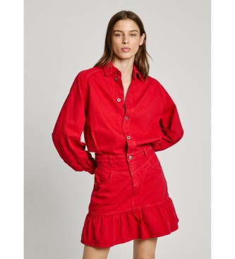 Pepe Jeans Short dress Melissa red