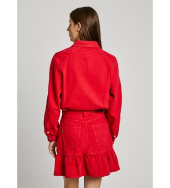 Pepe Jeans Short dress Melissa red