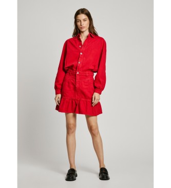 Pepe Jeans Short dress Melissa red