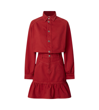 Pepe Jeans Short dress Melissa red