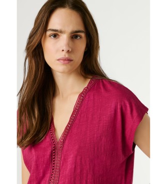 Pepe Jeans Maglietta rosa Mila