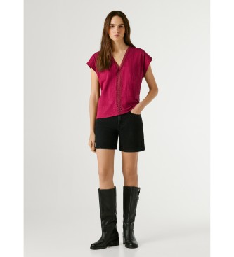 Pepe Jeans Maglietta rosa Mila