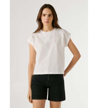 Pepe Jeans T-shirt Mina blanc