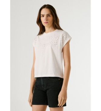 Pepe Jeans T-shirt Mina blanc