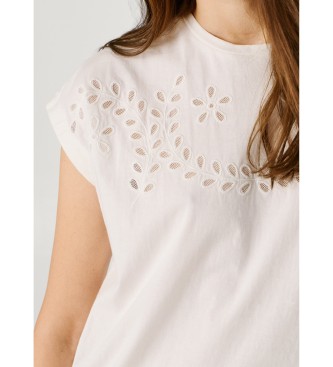 Pepe Jeans T-shirt Mina blanc