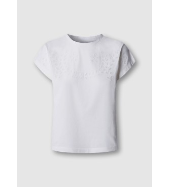 Pepe Jeans T-shirt Mina blanc