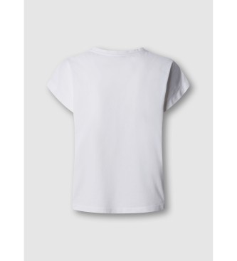 Pepe Jeans T-shirt Mina blanc