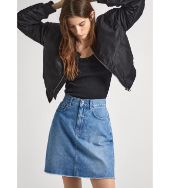 Pepe Jeans Mini Skirt Hw blue