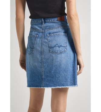 Pepe Jeans Mini Skirt Hw blue
