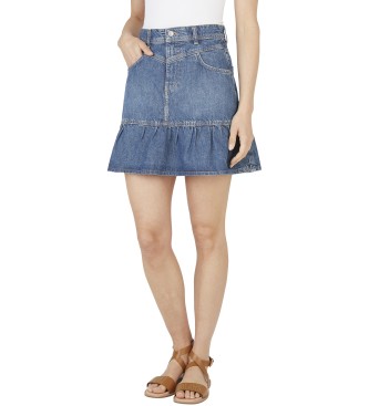 Pepe Jeans Ruffle skirt blue