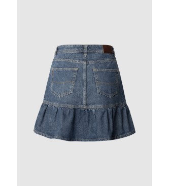 Pepe Jeans Ruffle skirt blue