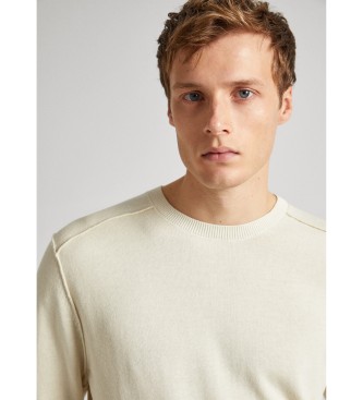 Pepe Jeans Pull Moe blanc cass