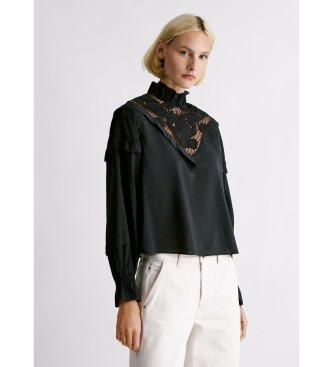 Pepe Jeans Bluzka Momi czarna