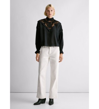 Pepe Jeans Bluzka Momi czarna