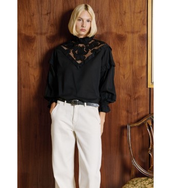 Pepe Jeans Bluzka Momi czarna