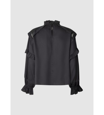 Pepe Jeans Bluzka Momi czarna