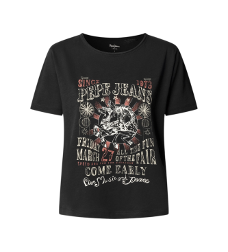 Pepe Jeans Monica T-shirt svart