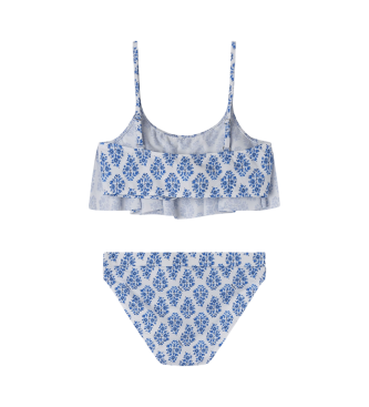 Pepe Jeans Biquni Multi Fl Ruffled azul