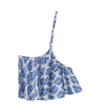 Pepe Jeans Biquni Multi Fl Ruffled azul