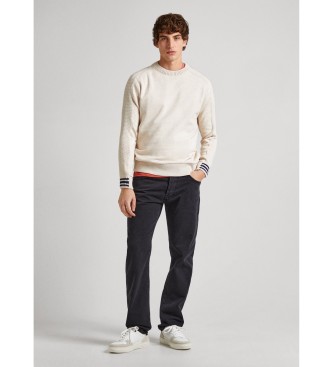 Pepe Jeans Beżowy sweter Murphy