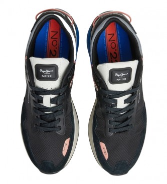 Pepe Jeans Chaussures en cuir N22 Evolution M noir