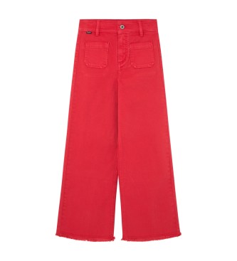 Pepe Jeans Nania broek rood